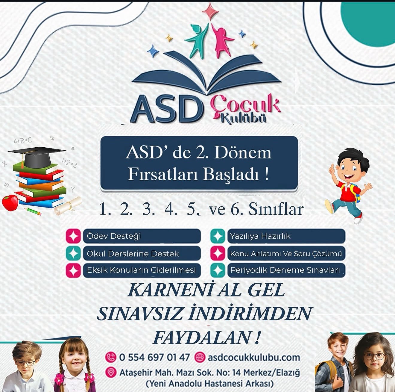 ASD Çocuk Kulübü’nde Yeni Dönem Kayıtları Başladı!