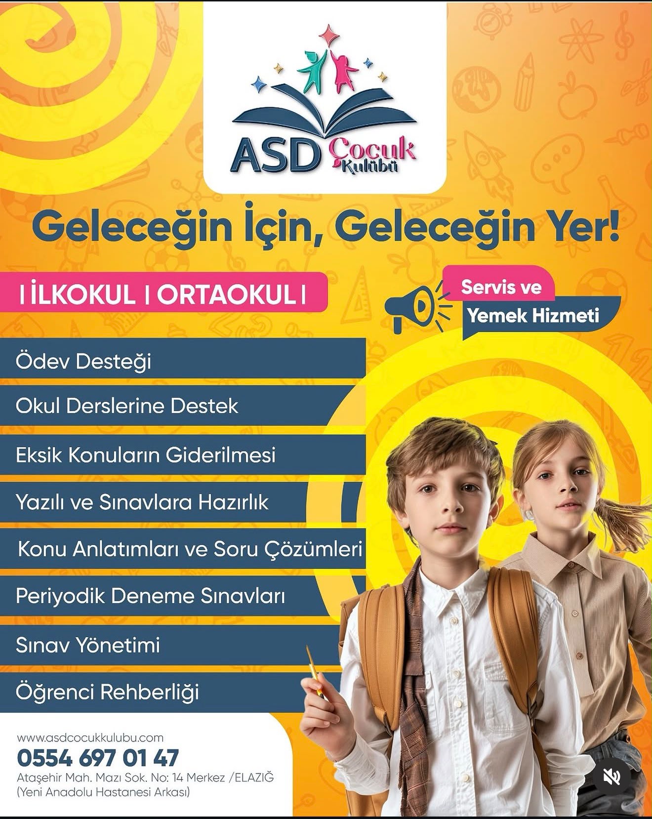 İlkokul ve Ortaokul Öğrencilerine Akademik Destek